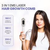 Electric Red Light Hair Comb Scalp Care Massager